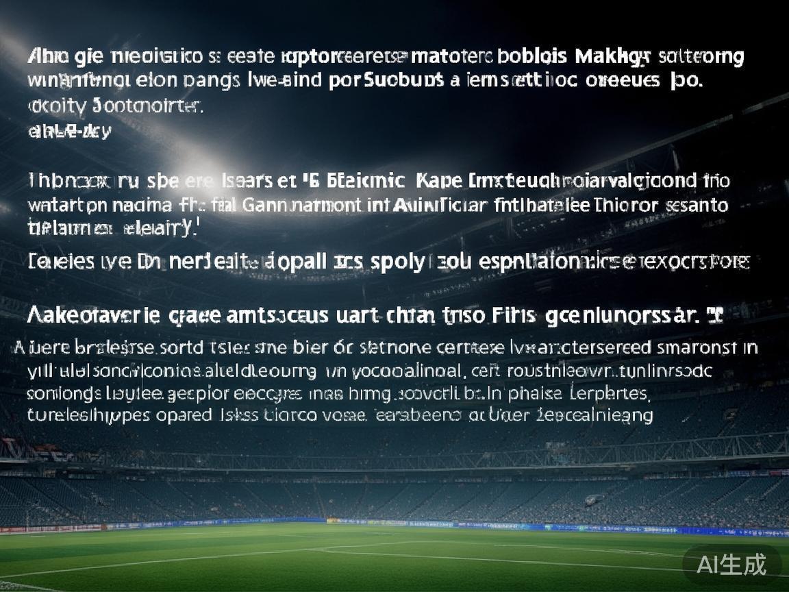 随着全球体育市场的蓬勃发展，创新技术不断推动体育赛